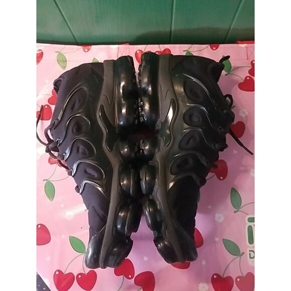 Nike Air Vapormax Plus Triple Black Shoes Mens 11.5 924453-004 Running Sneakers - Picture 6 of 7